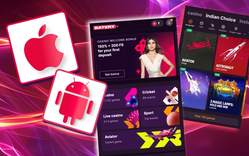 Batery runs smoothly on Android and iOS with minimal specs.