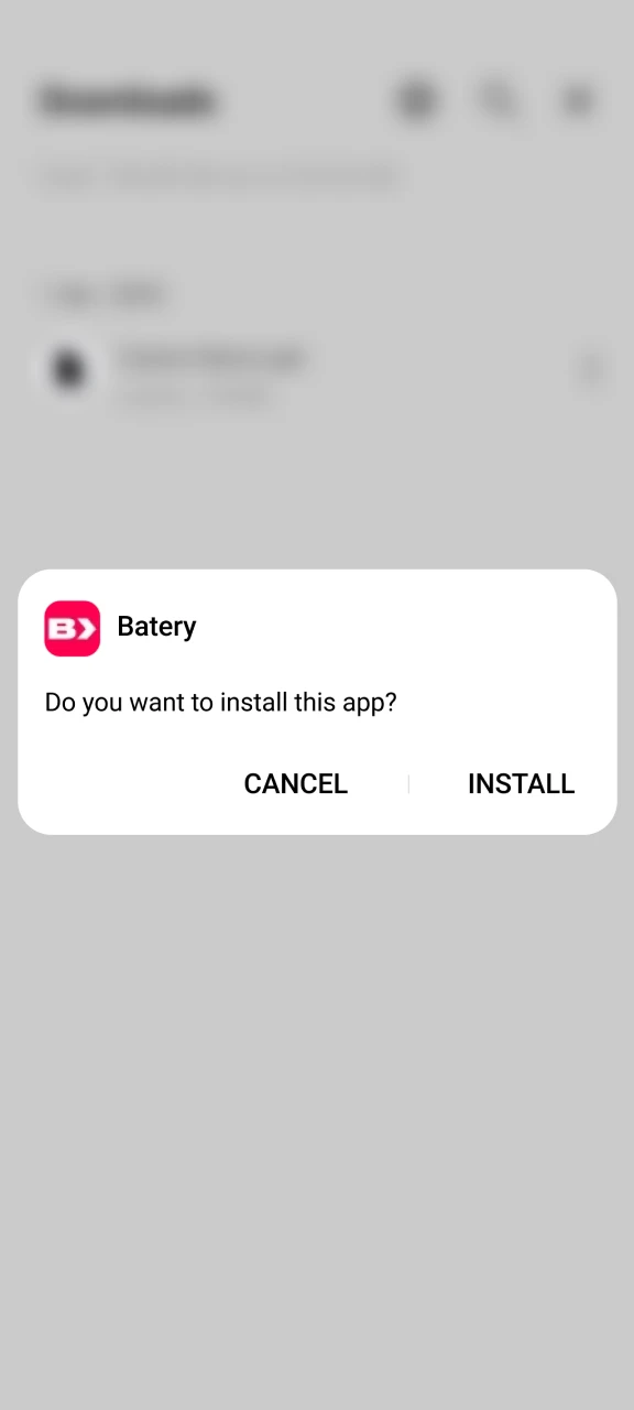 Install the official Batery app for Android.
